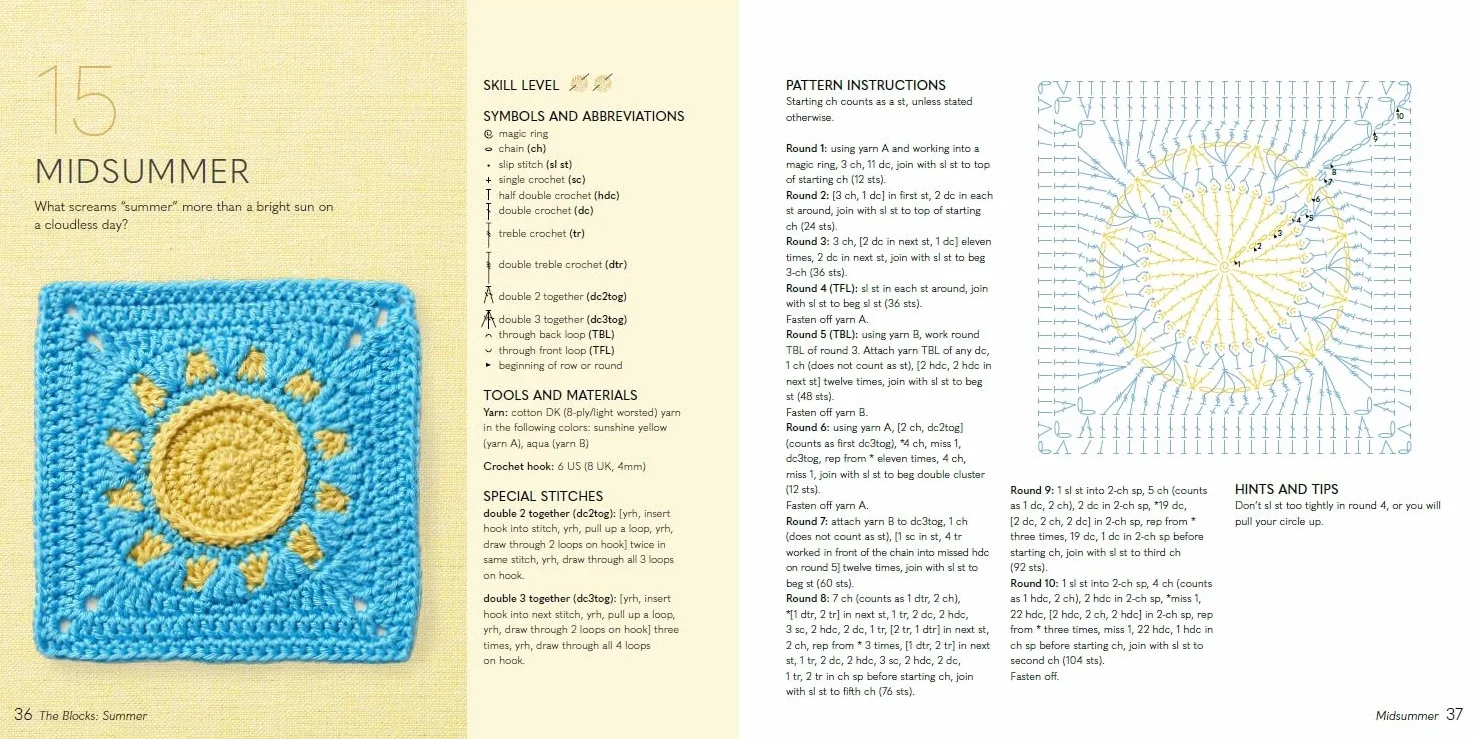 A Year of Granny Squares: 52 Grannies to Crochet, One for Every Week of the Year