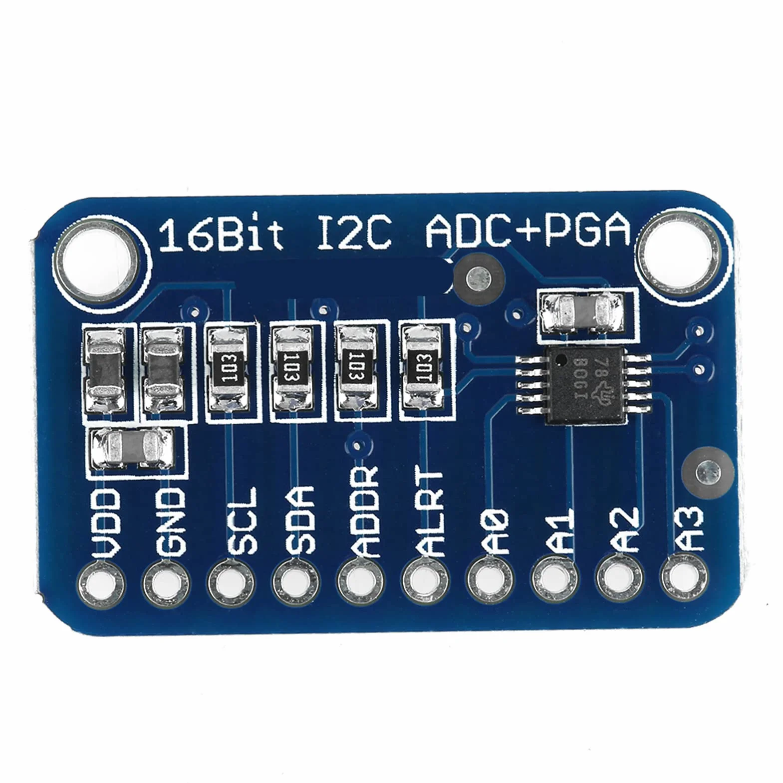 Raspberryads1115 Mcp3008 Breakout spawany 8cm/11pc 16-Bit I2C ADC Development Board Module Przetwornik analogowo-cyfrowy