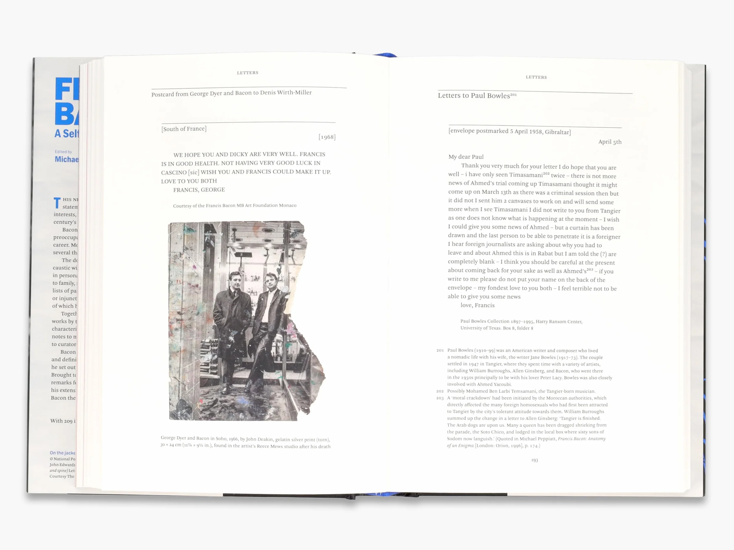 Francis Bacon: A Self-Portrait in Words /anglais