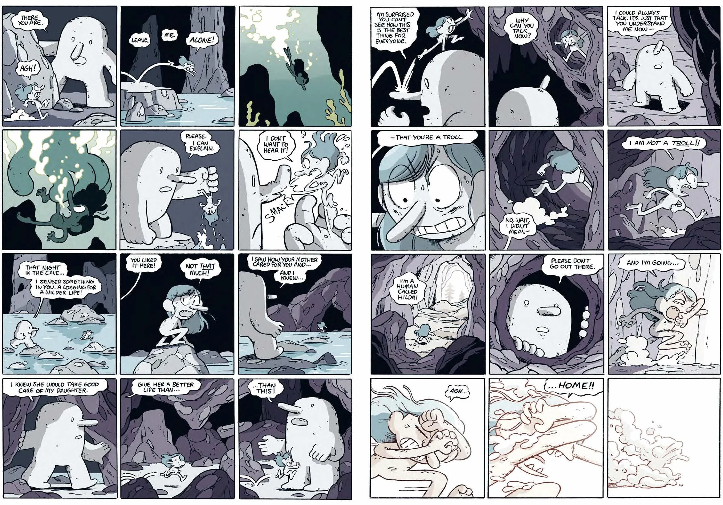 Hildafolk Comics Hilda and the Mountain King 6
