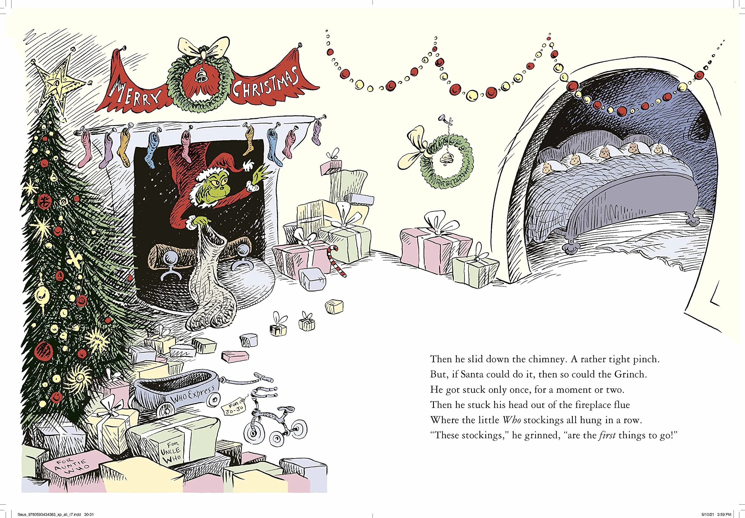 How the Grinch Stole Christmas! Full Color Edition: Full Color Jacketed Edition