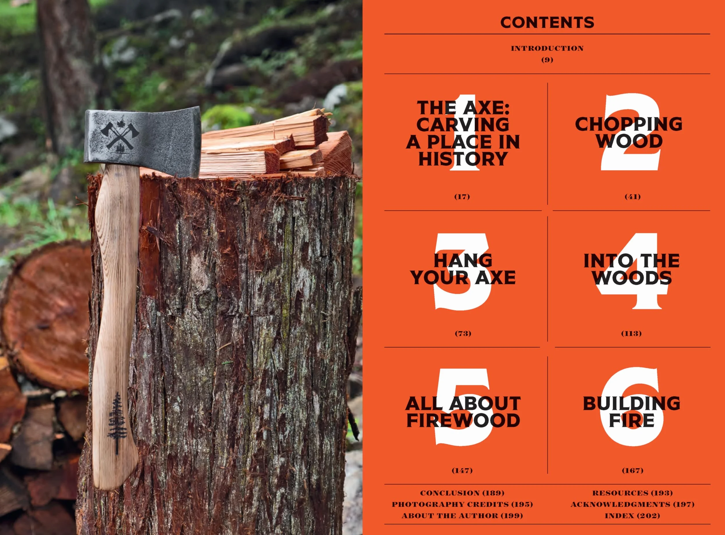 Axe in Hand: Woodchopper's Guide to Blades, Wood, Fire