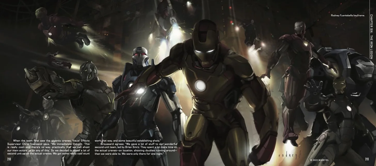 Marvel Studios Iron Man 3 The Art of the Movie Infinity Saga