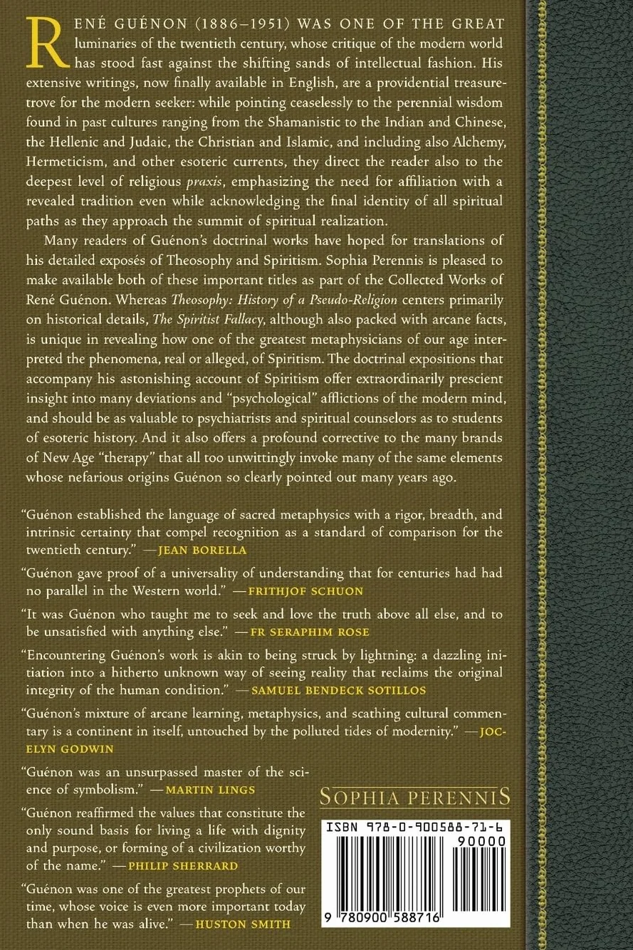 The Spiritist Fallacy