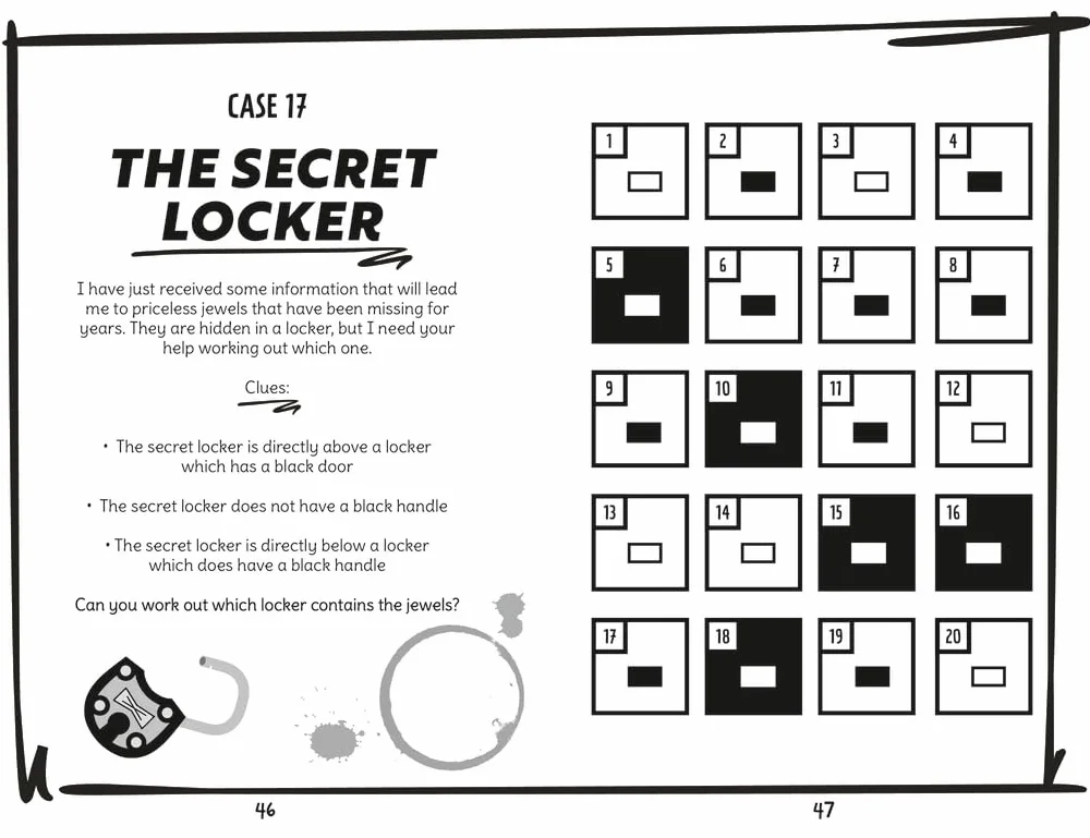 Cluedunnit: 5-Minute Mystery Puzzles for Kids: 60 cases to crack