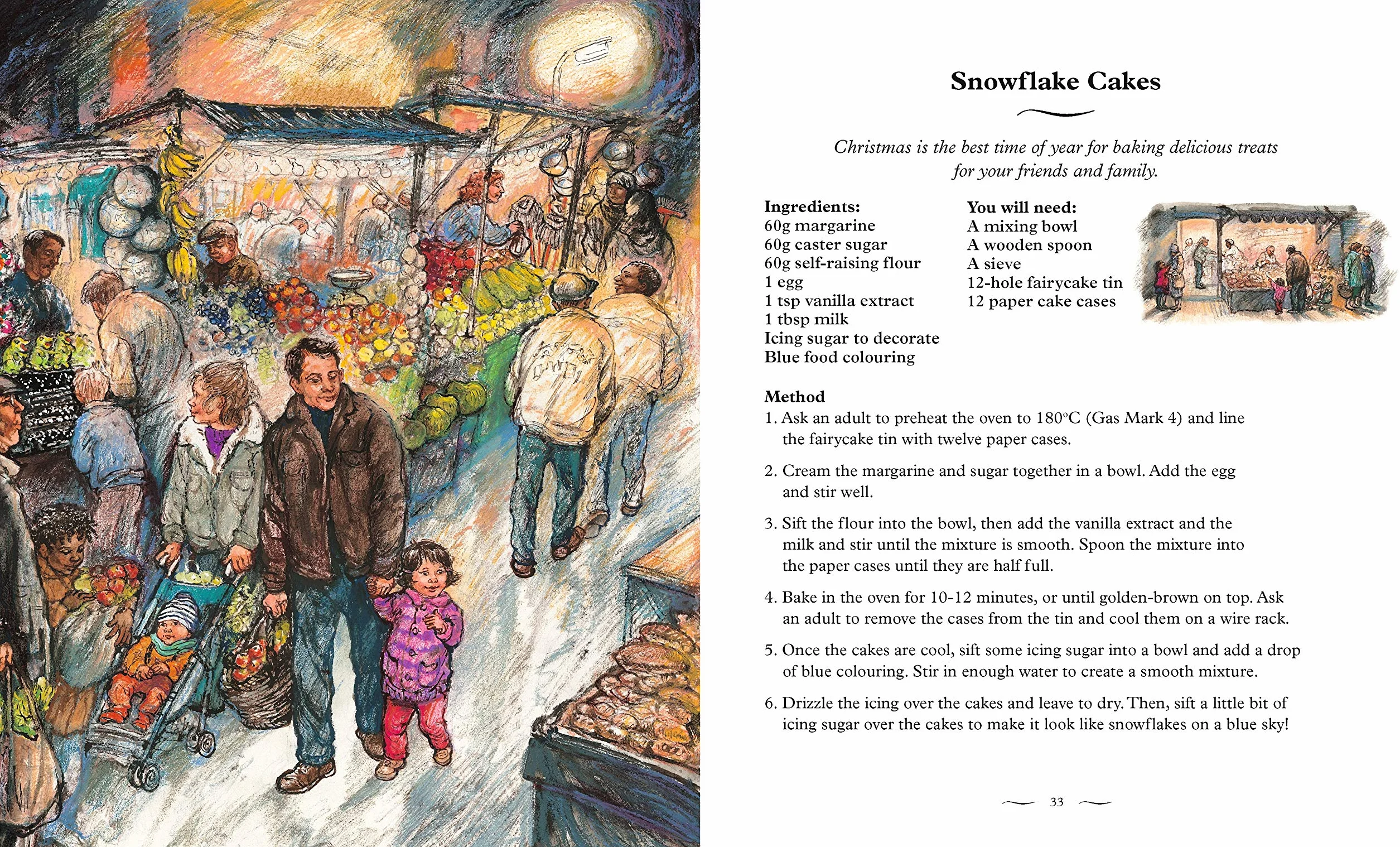 Snow in the Garden: A First Book of Christmas