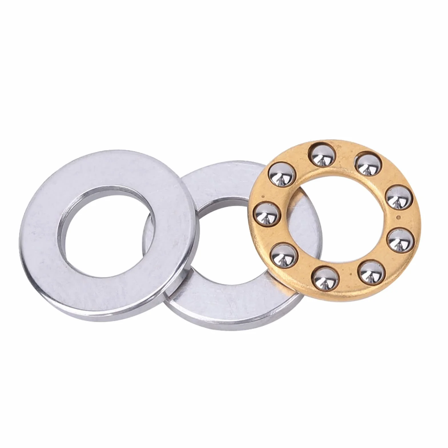 Łożysko Kulkowe Wzdłużne Miniaturowy F6-12M 6x12x4.5mm Stal Wysokiej Precyzji 10 Sztuk