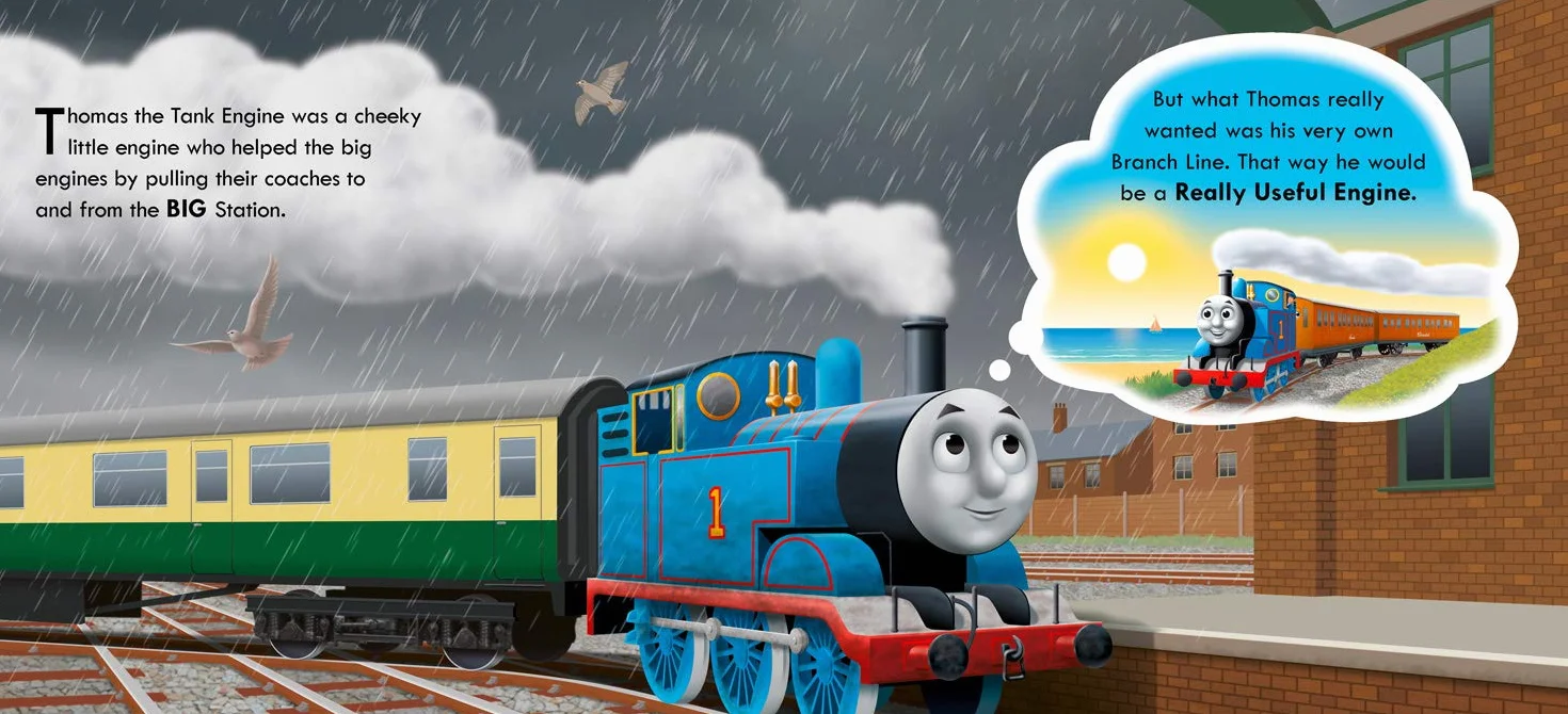 Thomas the Tank Engine Board Book Classic Original Story