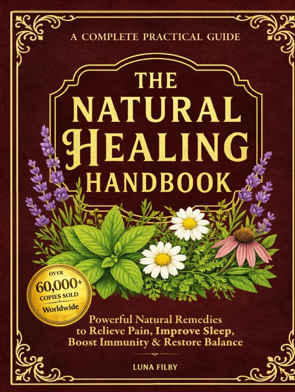 The Natural Healing Handbook: Powerful Natural Remedies for Pain Relief, Sleep, Immunity & Balance - Full Color Edition