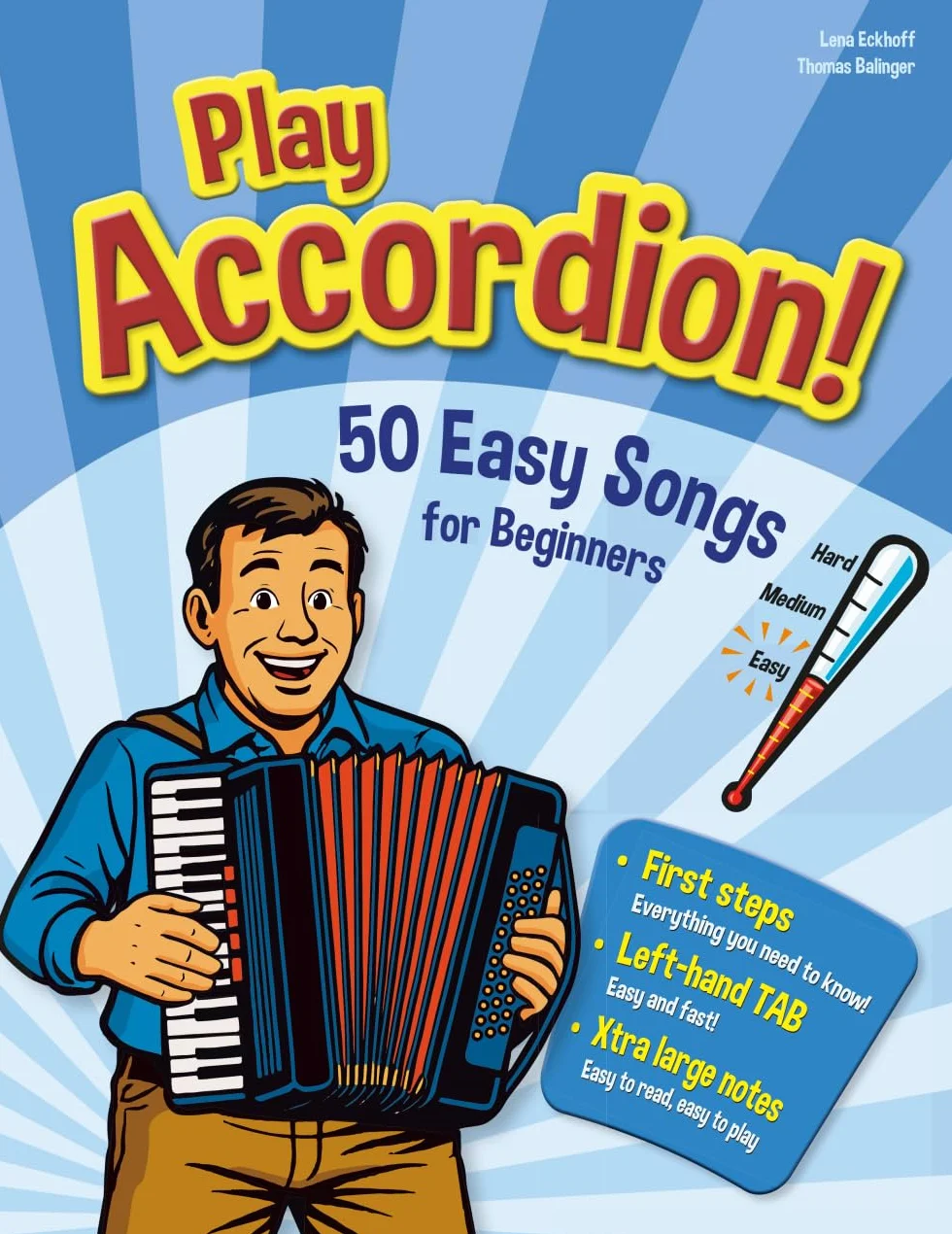 Play Accordion: 50 Easy Songs for Beginners