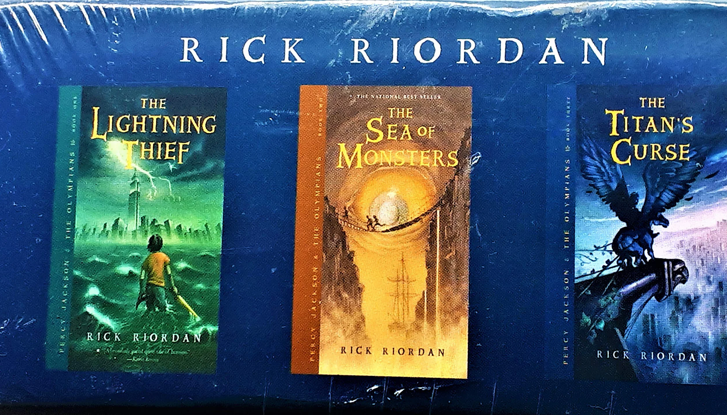 Percy Jackson & the Olympians: Lightning Thief, Sea of Monsters, Titan's Curse