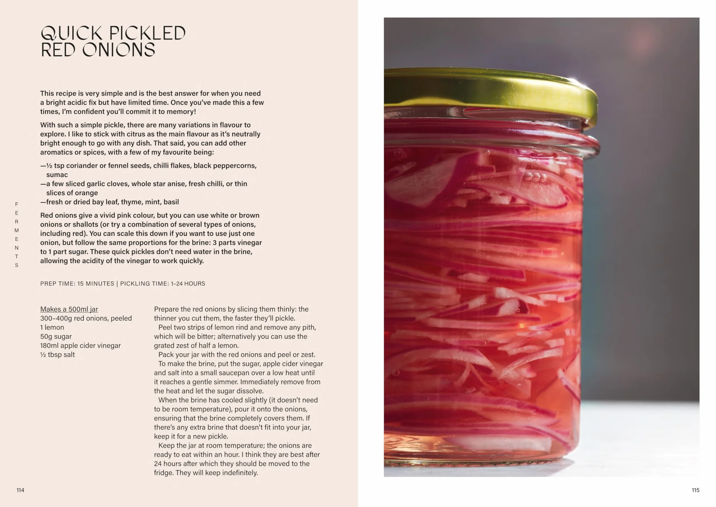 FERMENT: A Cookbook - Simple Ferments and Pickles and How to Eat Them