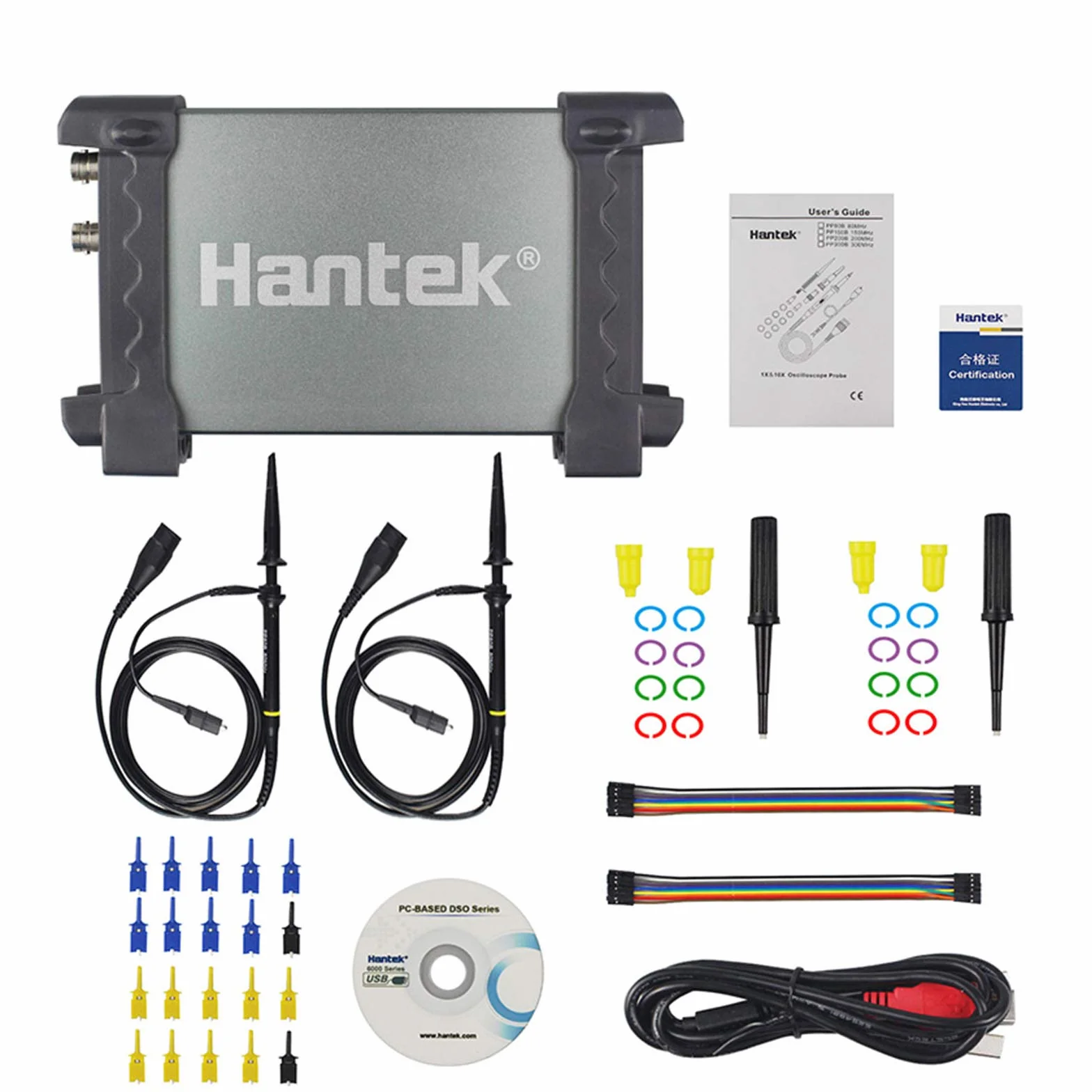 Hantek 6022BL 48MSa/s 16CH PC USB Cyfrowy Oscyloskop Logika Analizator