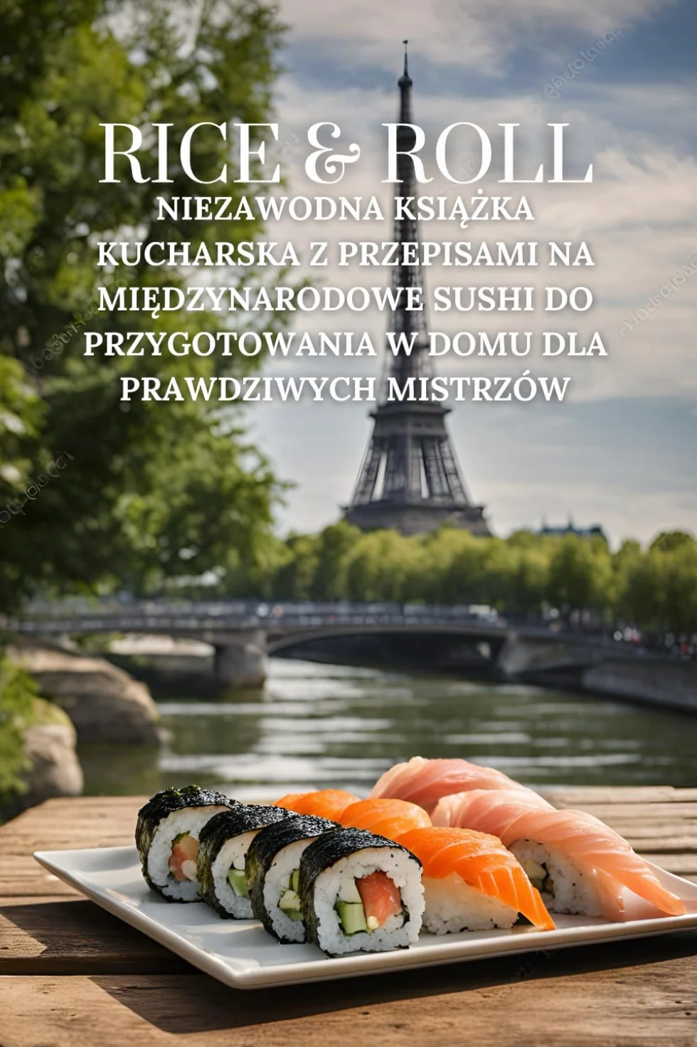 Rice & Roll: Niezawodna książka kucharska z przepisami na międzynarodowe sushi do przygotowania w domu dla prawdziwych mistrzów