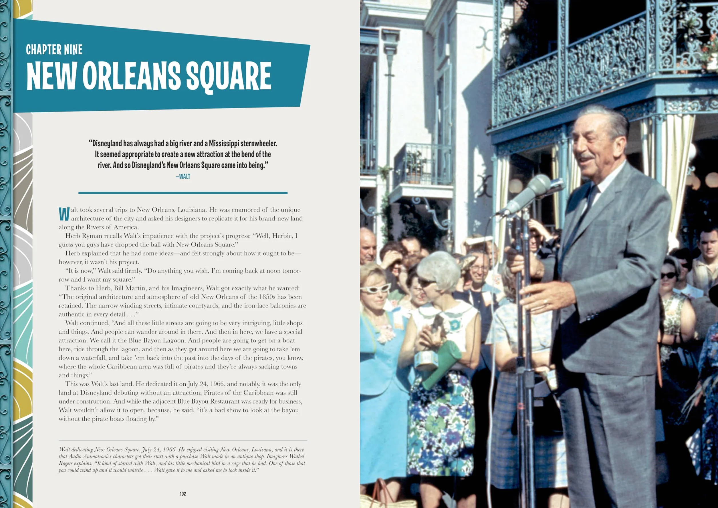 Walt's Disneyland: A Walk in the Park with Walt Disney