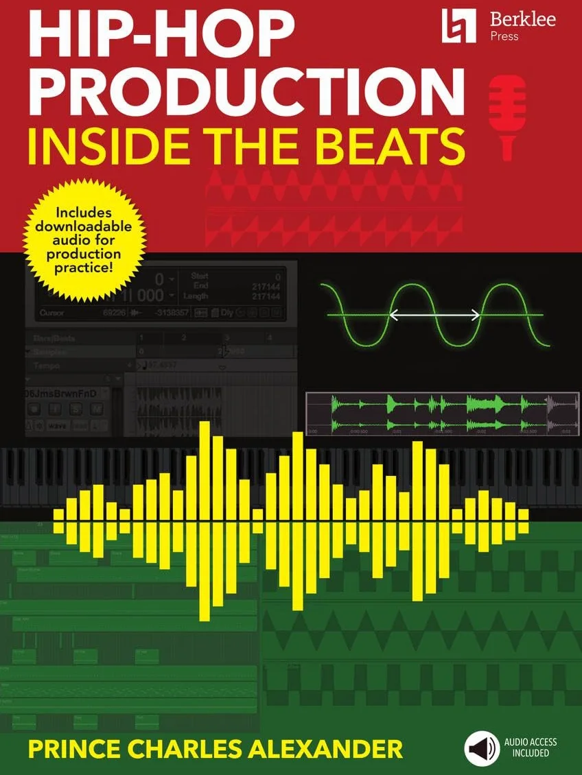 Hip-Hop Production: Inside the Beats by Prince Charles Alexander - Includes Downloadable Audio for Production Practice
