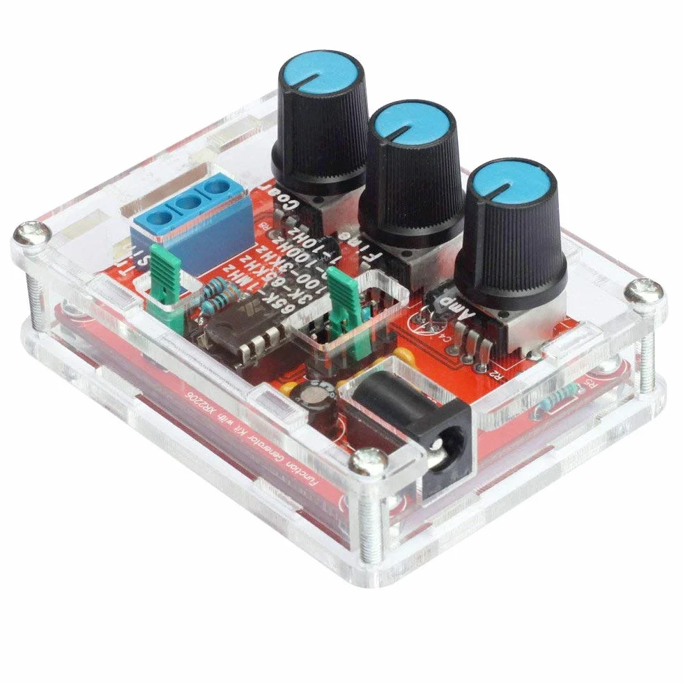 XR2206 generator sygnału funkcyjnego sinusoidalny trójkąt kwadrat 1Hz-1MHz