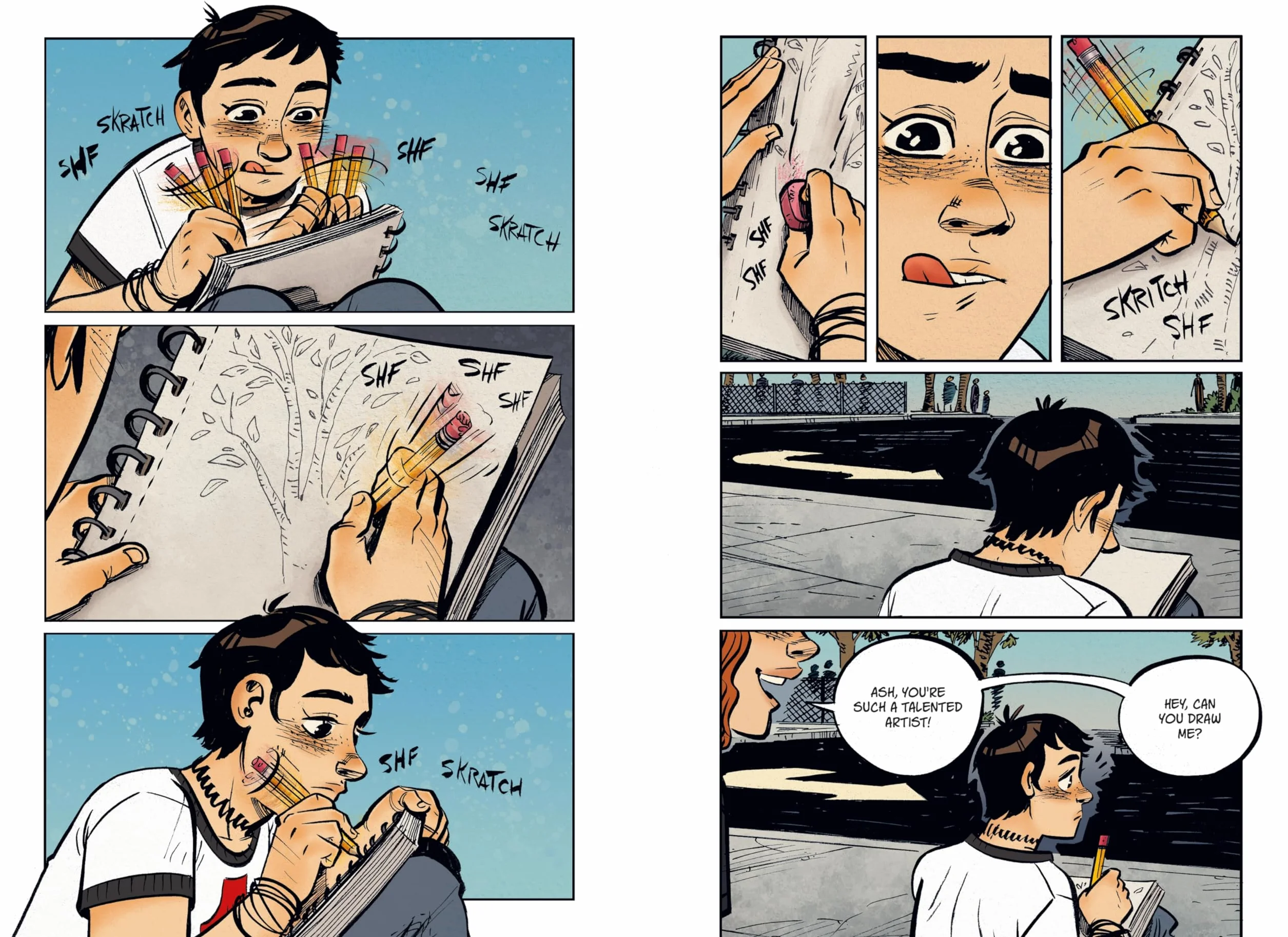 Inbetweens: A Graphic Novel