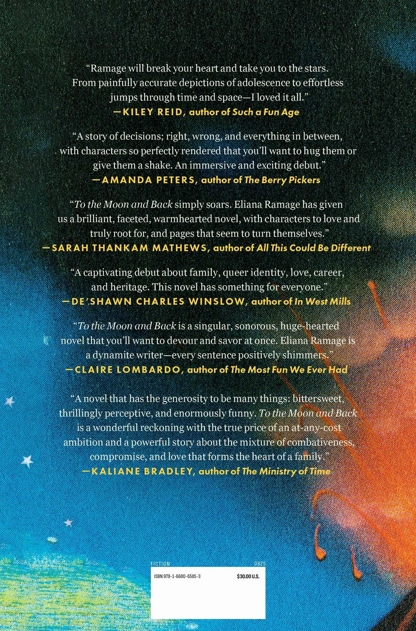 To the Moon and Back (Reese's Book Club): A Novel
