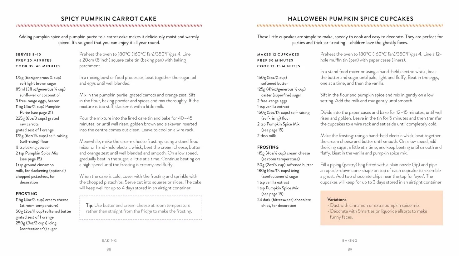 The Pumpkin Spice Cookbook: 60 Warming Recipes