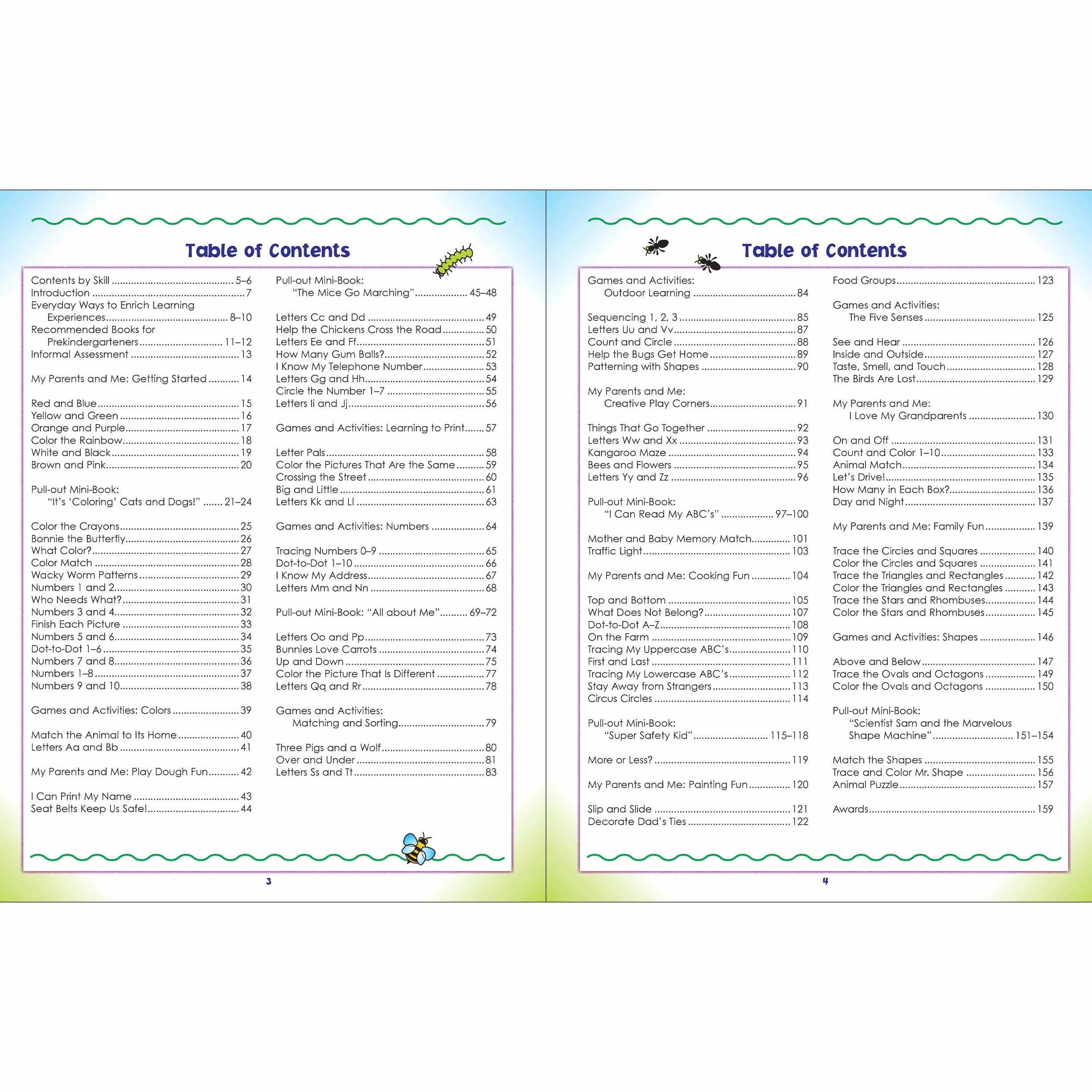Mastering Basic Skills Prekindergarten Activity Book