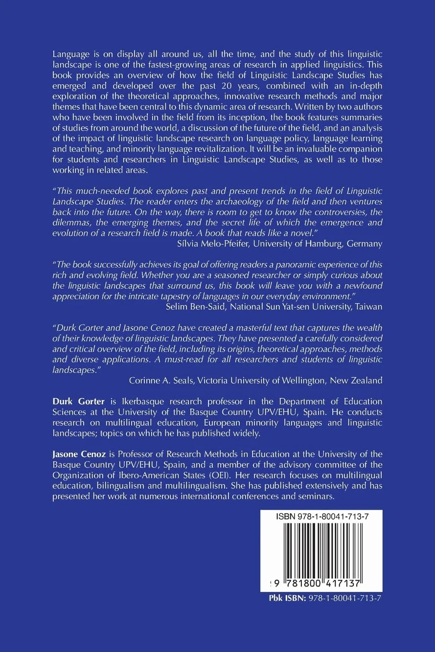 A Panorama of Linguistic Landscape Studies