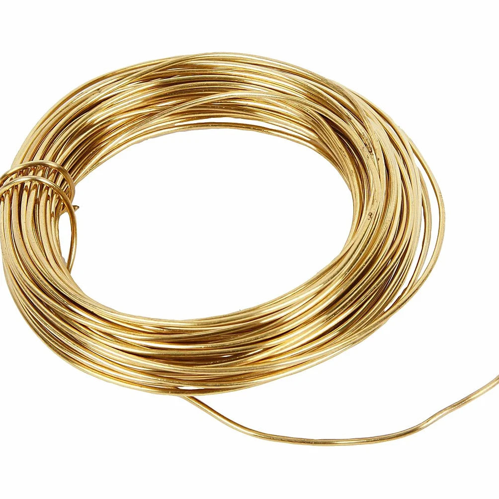 Creativ Drut mosiężny, grubość 1,2 mm, 100 mm, mosiądz, 10 m, metal, 100263
