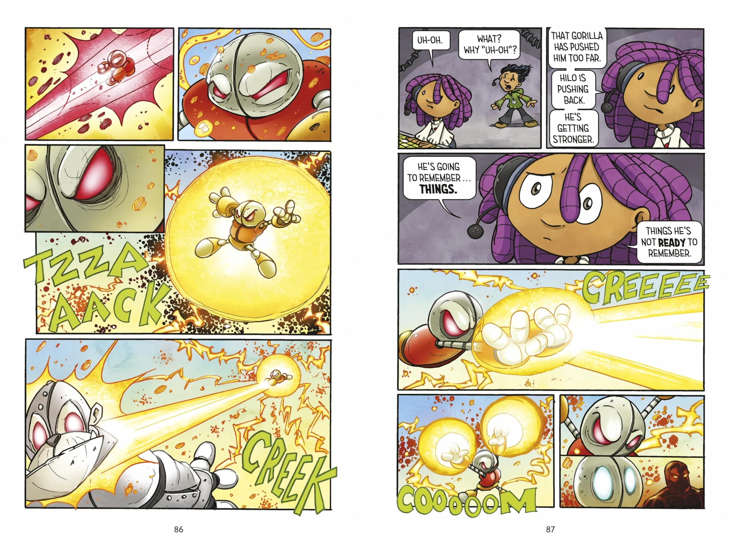 Hilo: Waking the Monsters #4 Graphic Novel