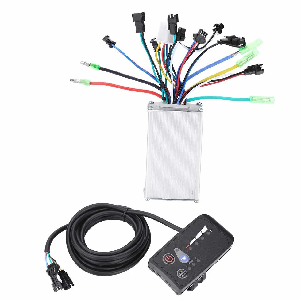 Kontroler bezsilnikowy, wodoodporny panel wyświetlacza LED elektryczny bezszczotkowy zestaw sterownika skutera elektrycznego 250 W/350 W [36V]