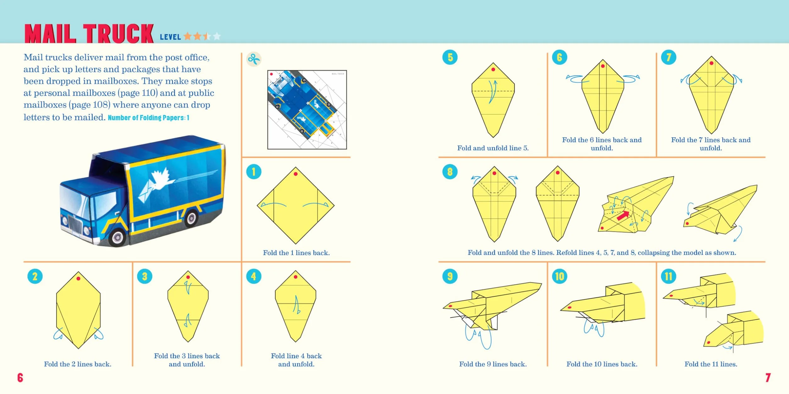 Origami City: A Fold-By-Number Book: Includes 75 Models and a Foldout Paper Mat