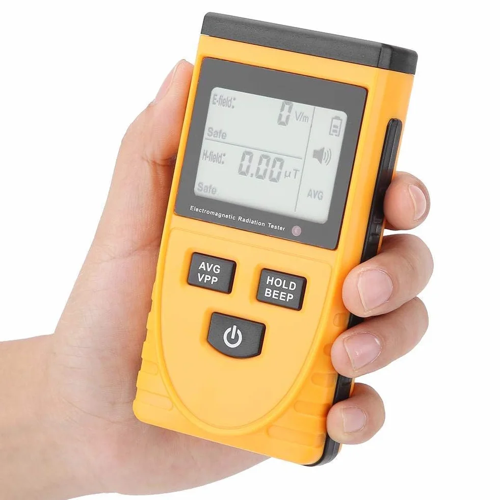 GM3120 Tester blokady danych EMF z profesjonalnym cyfrowym detektorem promieniowania elektromagnetycznego dźwiękiem i alarmem świetlnym