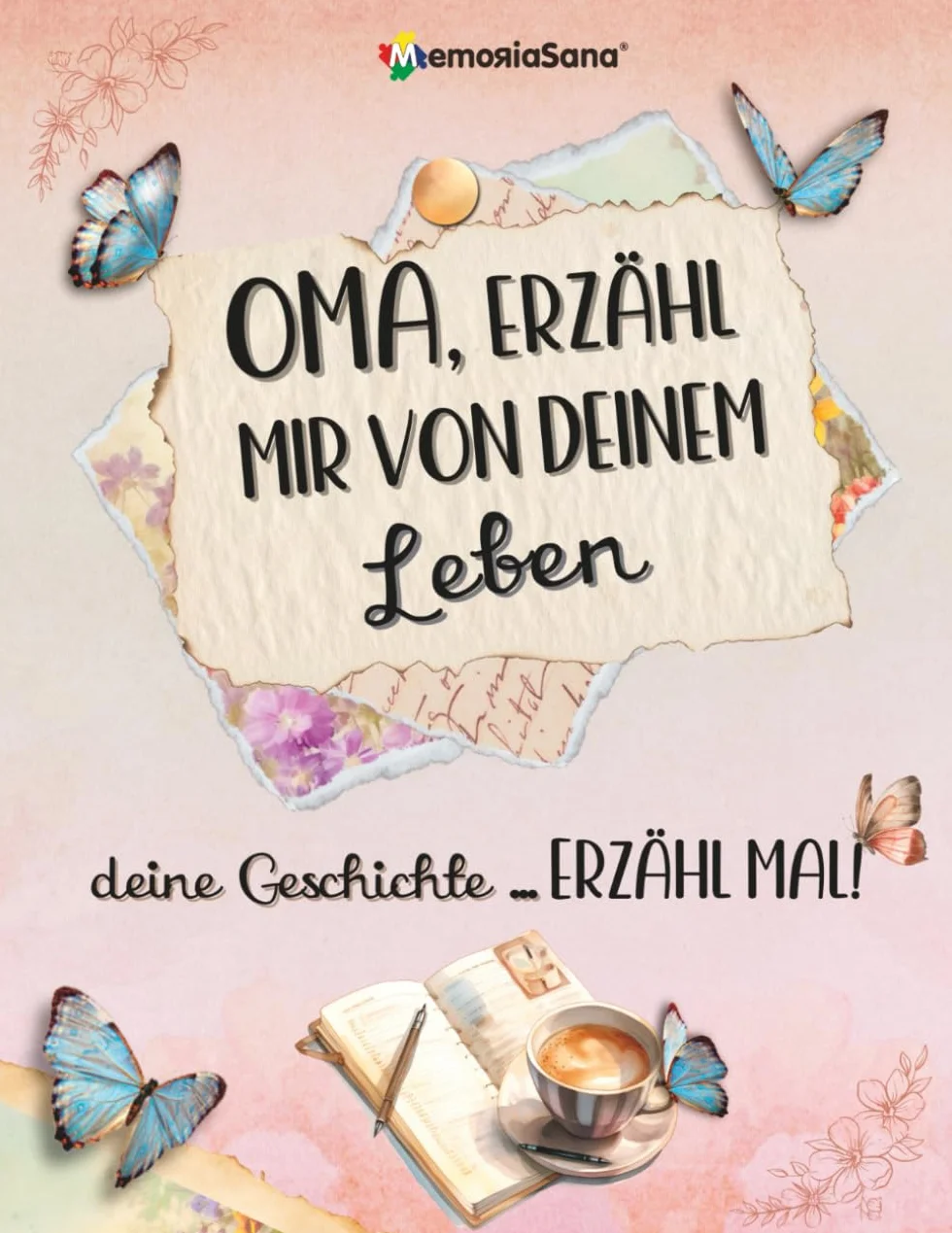 Oma, erzähl mir von deinem Leben: Über 180 Fragen zum Entdecken, Inspirieren und Nachdenken