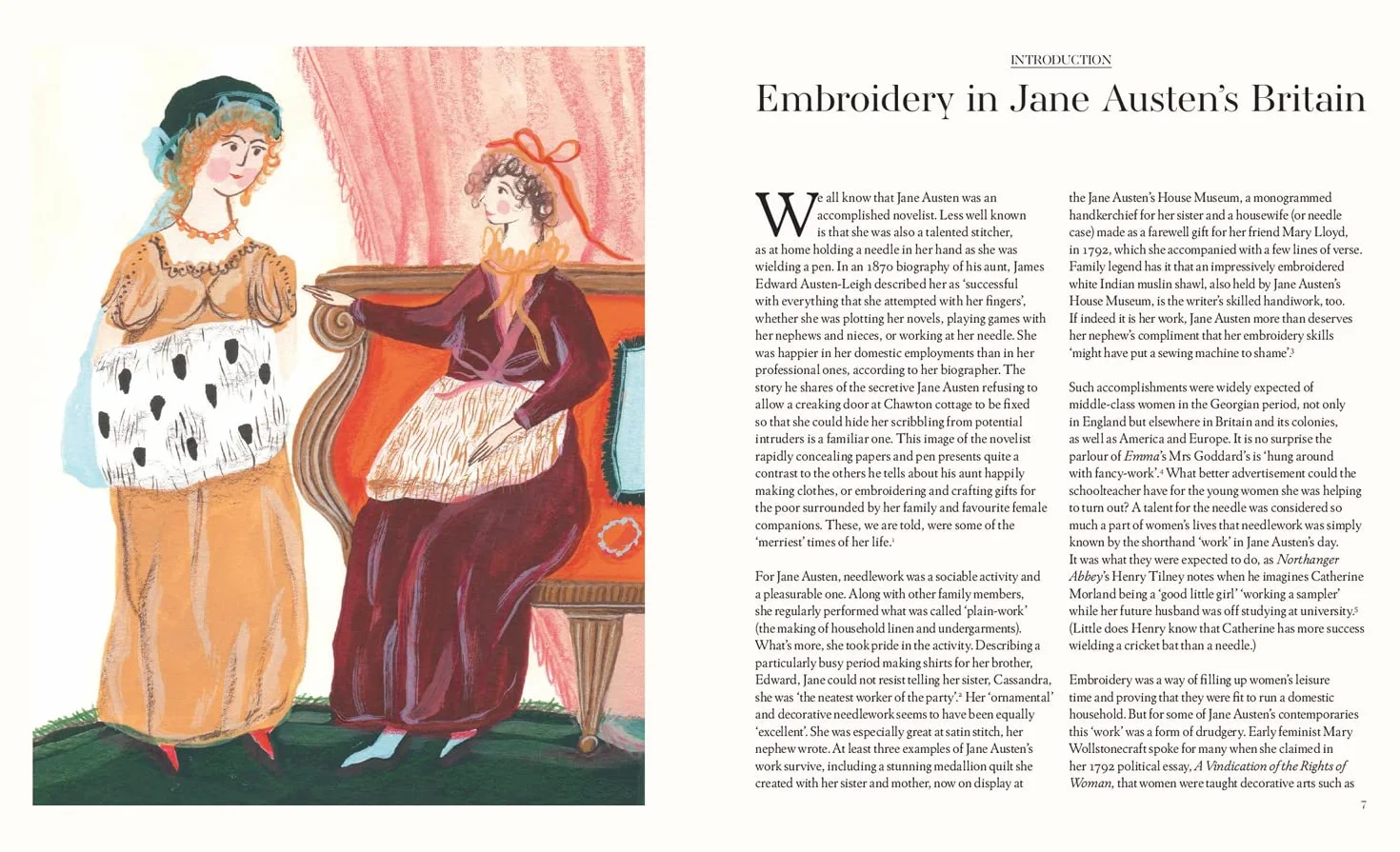 Jane Austen Embroidery: Authentic embroidery projects for modern stitchers
