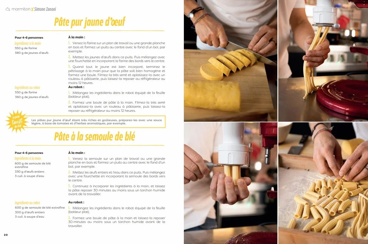 Pasta, pasta, pasta - Simone Zanoni - Marmiton