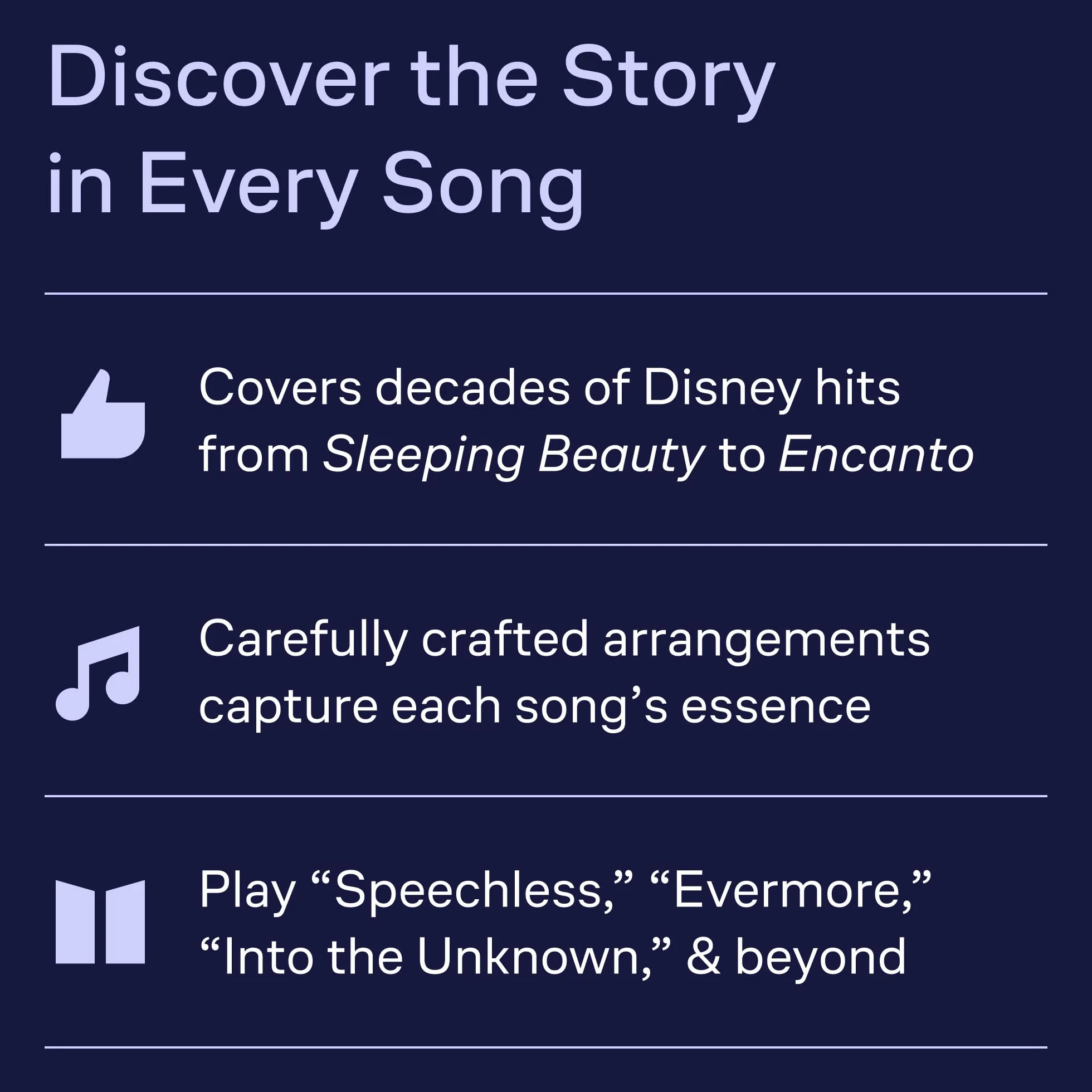 Disney Hits - Super Easy Songbook: 47 Simple Arrangements for Piano with Lyrics