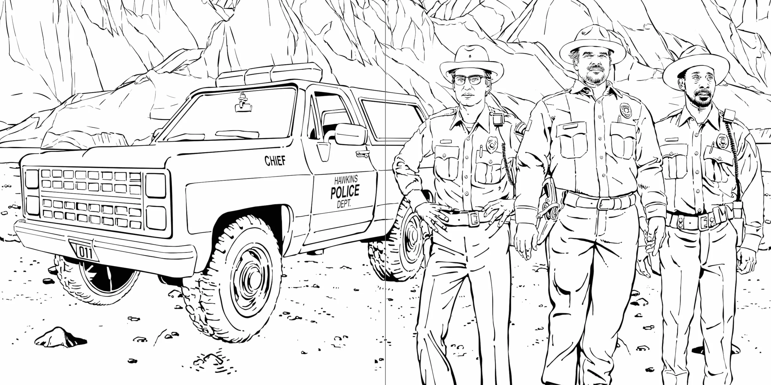 Stranger Things: The Complete Coloring Book (All Five Seasons)