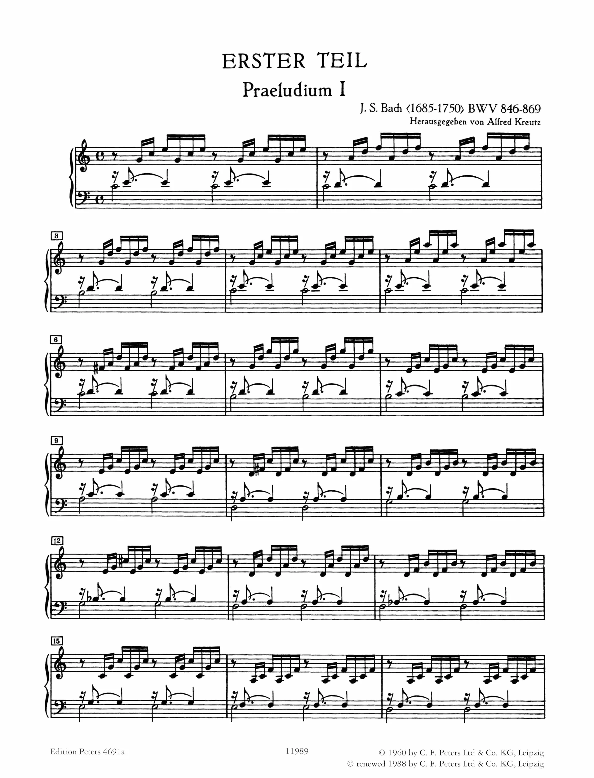 Das wohltemperierte klavier 1 piano: 24 Präludien und Fugen