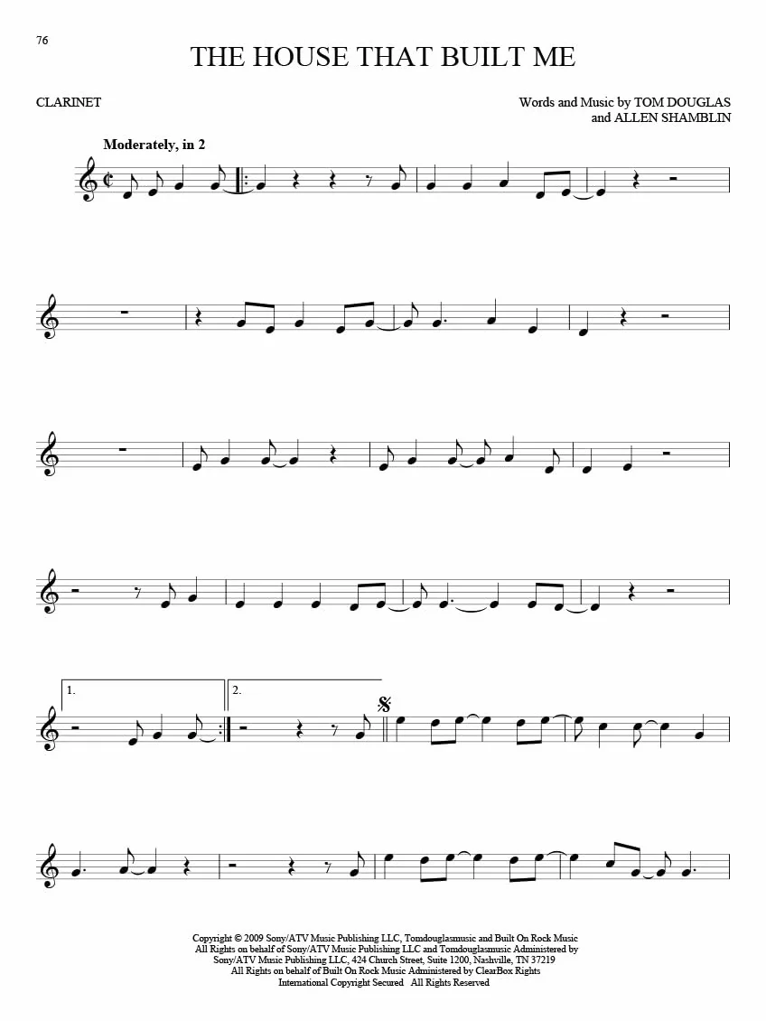 101 hit songs - clarinette: For Clarinet