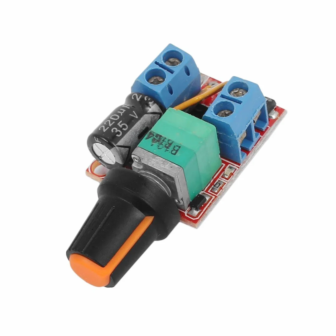 Regulator prędkości silnika DC 3V-35V 5A Sterownik PWM Stepless DC 3V 6V 12V 24V 35V Zmienny regulator napięcia Regulator