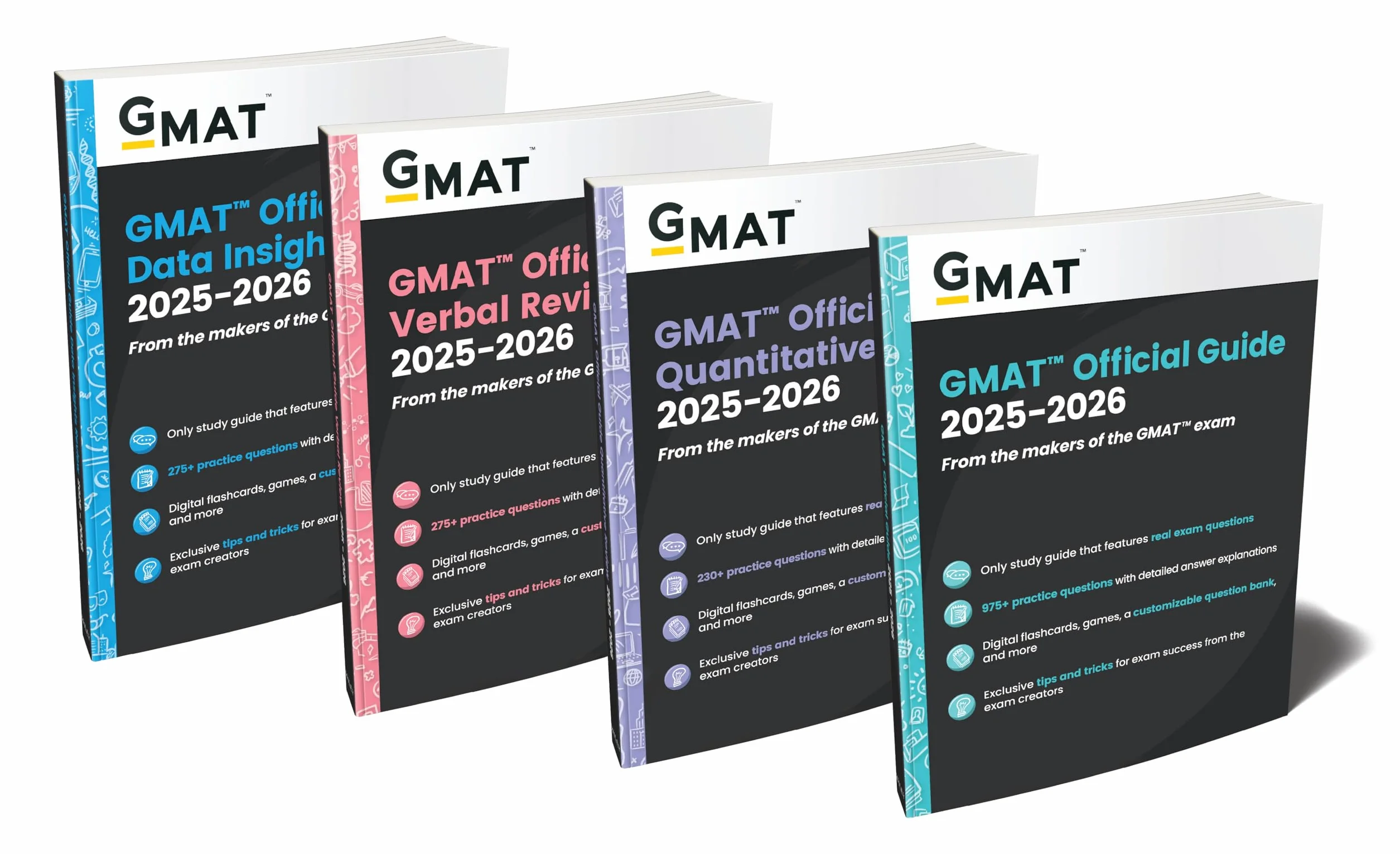 GMAT Official Guide 2025-2026 Bundle: Books + Online Question Bank