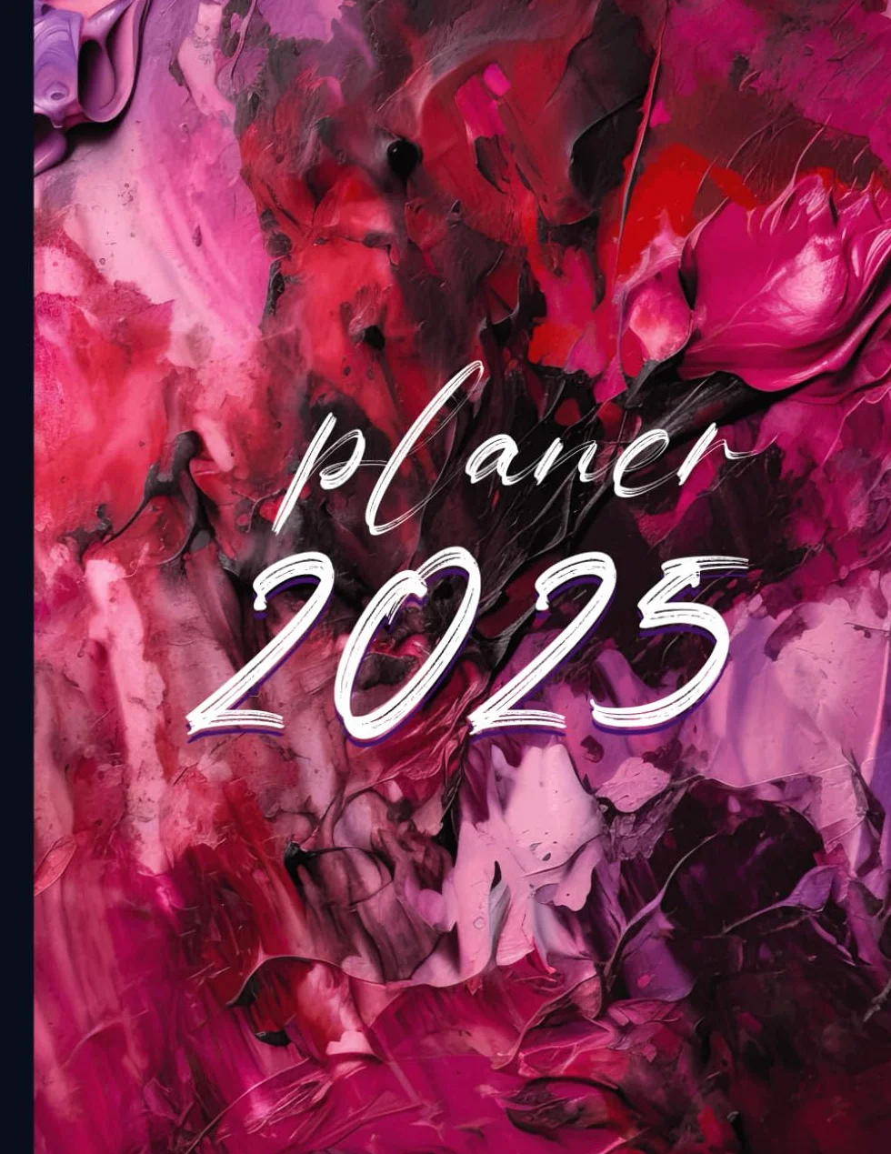 Planer 2025 dla Kobiet, Duży Format Kalendarz z Organizerem