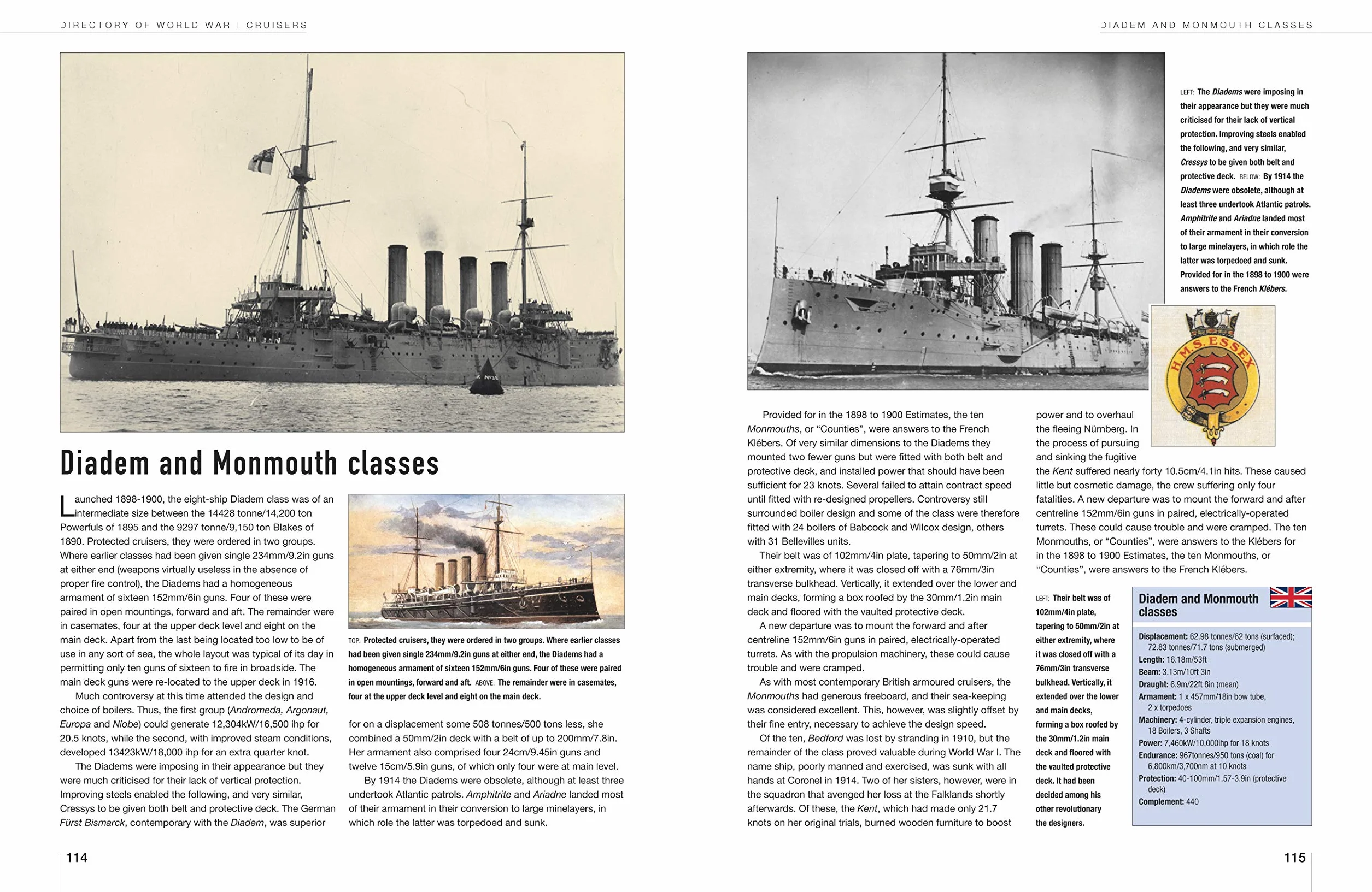 The World Encyclopedia of Cruisers: An Illustrated History from the American Civil War to the Last Conventional Ships of the Royal Navy, Spanning a Period of More Than 150 Years