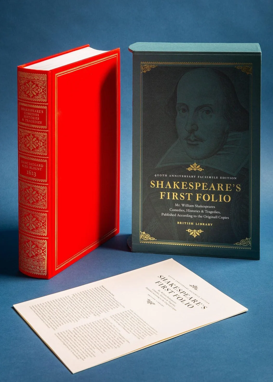 Shakespeare's First Folio: (400th Anniversary Facsimile)