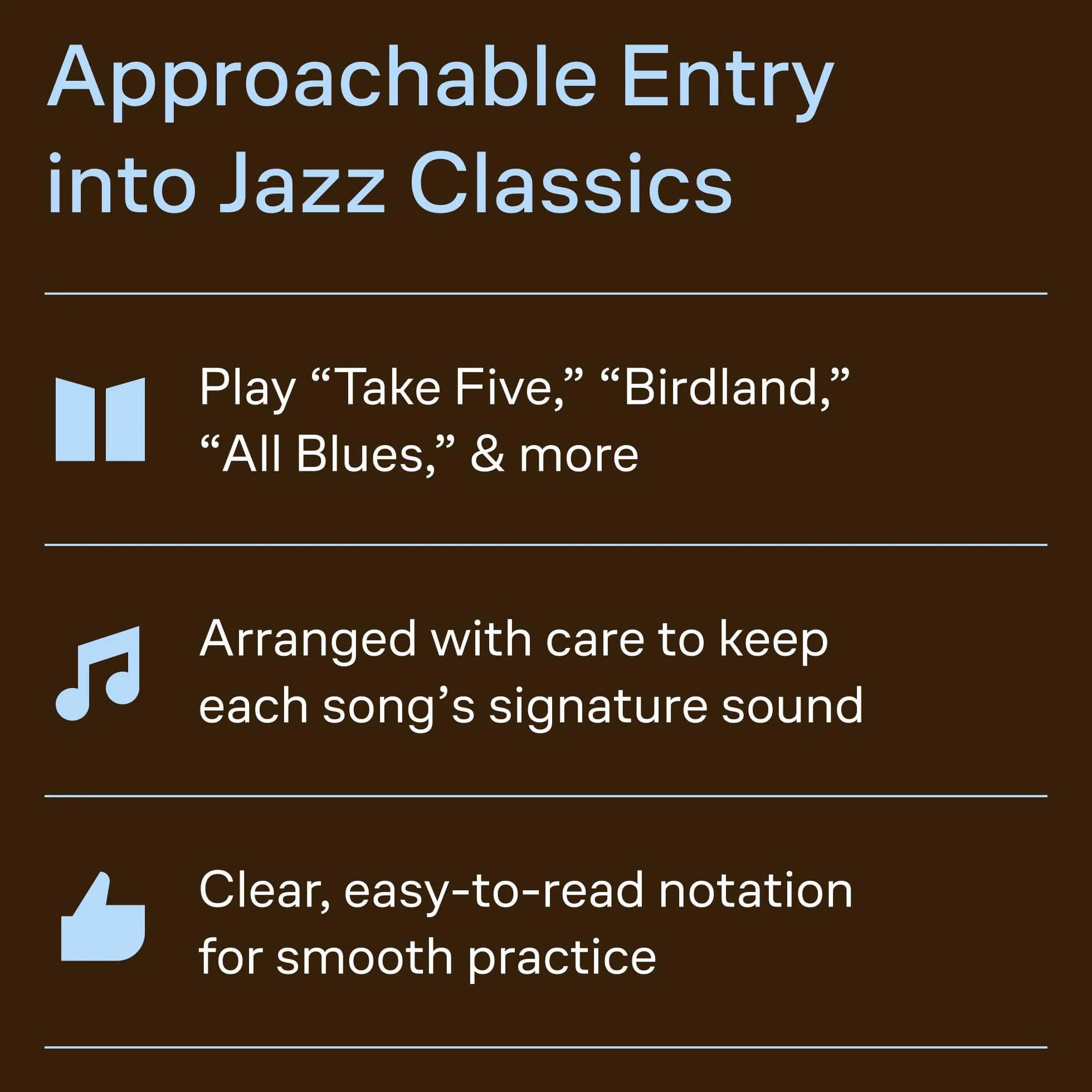 First 50 Jazz Classics You Should Play on Piano: Simply Arranged