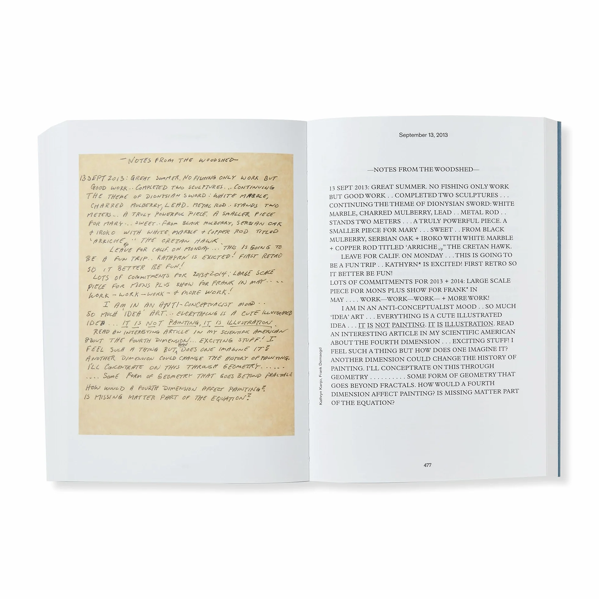 Jack Whitten: Notes from the Woodshed