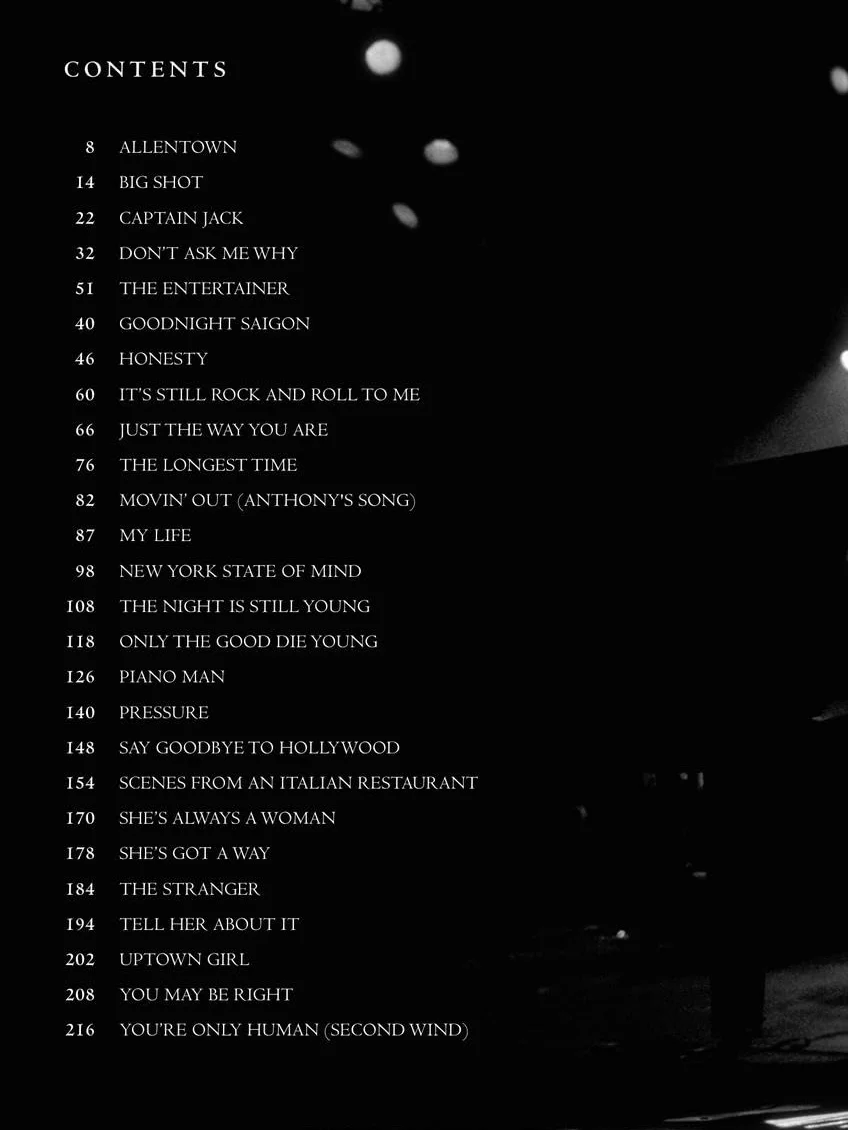 Billy Joel - Greatest Hits, Volume I & II - Piano/Vocal/Guitar Songbook: Greatest Hits: Piano-vocal-guitar: 1-2