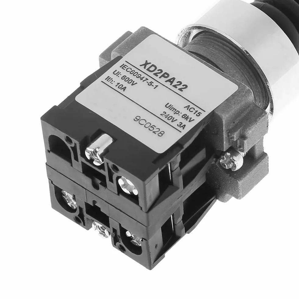 Przełącznik joystick-1 szt. XD2PA22CR 2NO 2-pozycyjne resetowanie sprężyny Momentaner Joy Stick przełącznik joy Stick