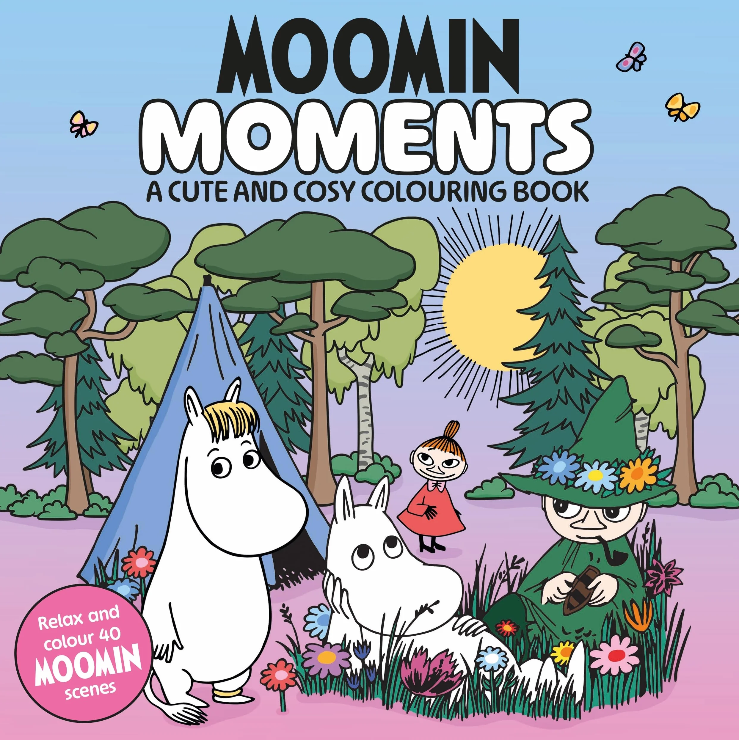 Moomin Moments: A Cute and Cosy Colouring Book for All Ages