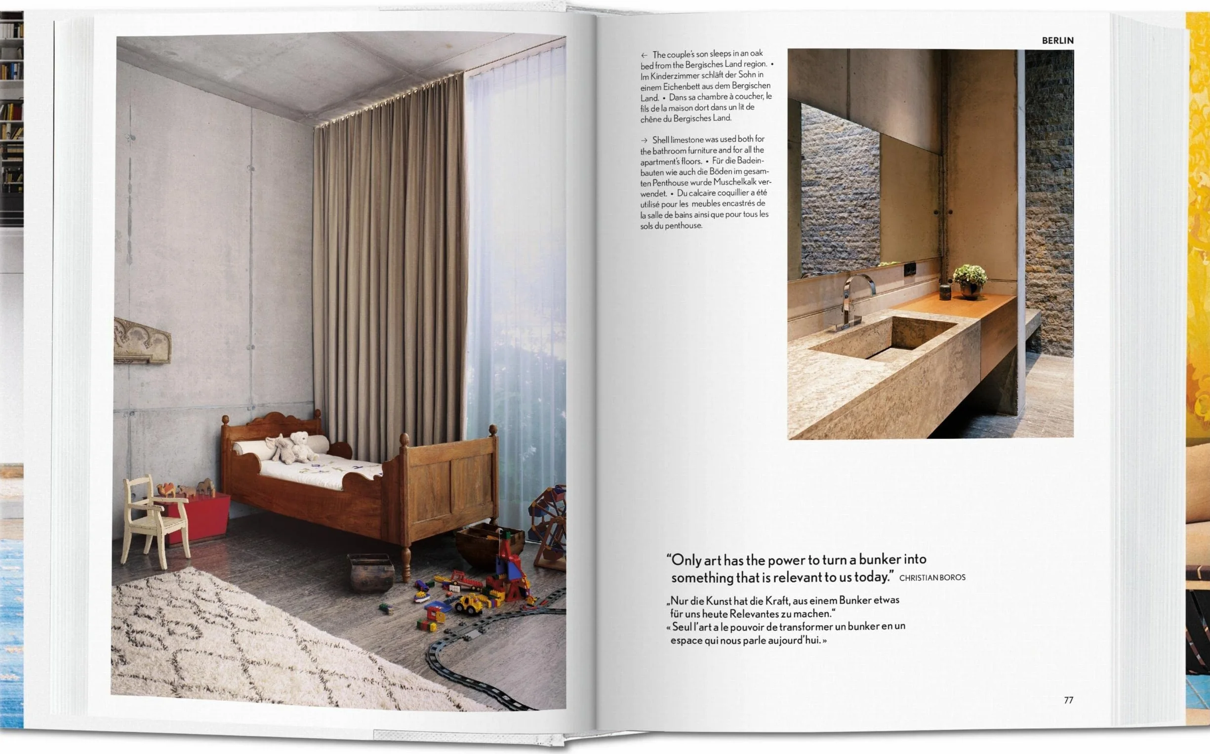 KO-100 Interiors around the world