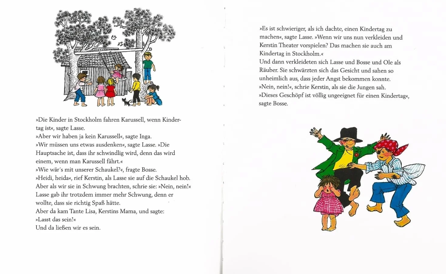 Geschichten aus Bullerbü: Alle drei Bullerbü-Bilderbücher in einem Band, klassisch illustriert von Ilon Wikland
